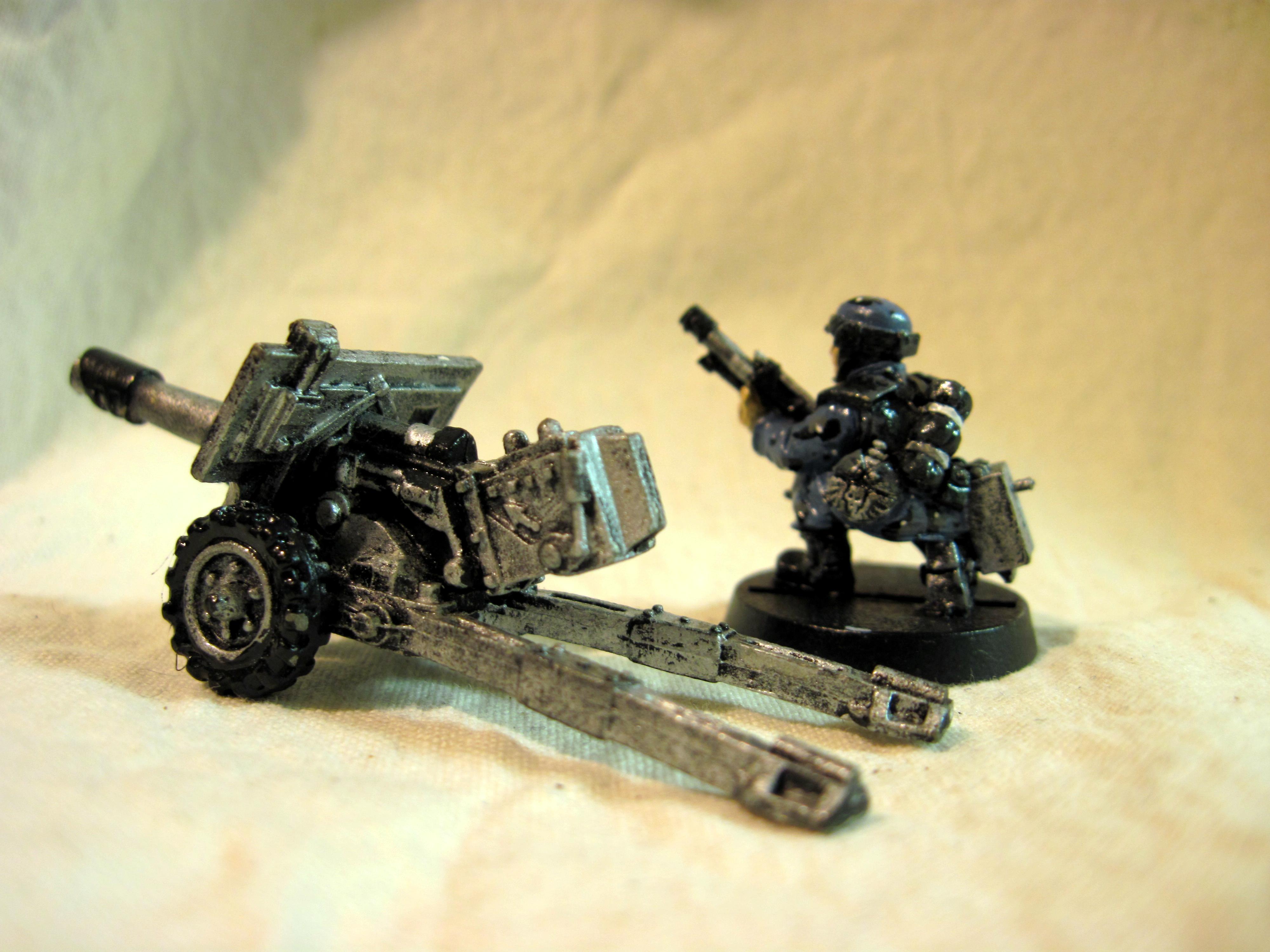 Heavy Weapons Team, Imperial Guard, Lascannon Lascannon gunner and gun back Gallery DakkaDakka
